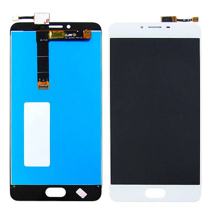 Дисплей для Meizu U20 з білим тачскріном, фото 2