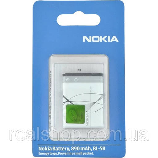 Батарея аккумулятор BL-5B Nokia 0670400