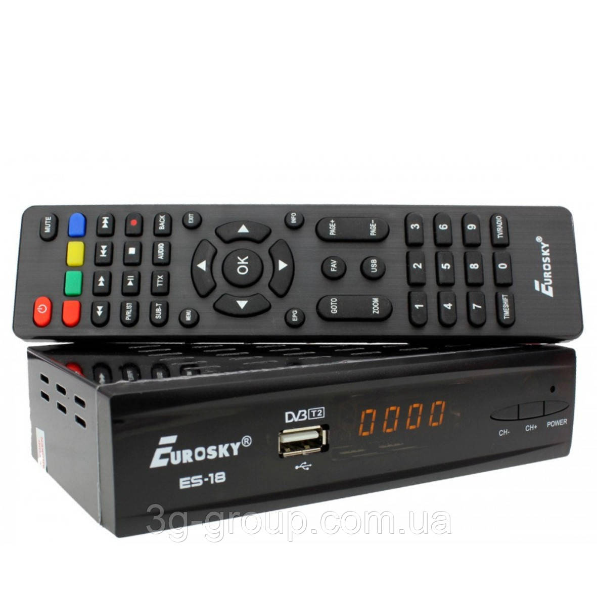 Т2 ресивер Eurosky ES-17 IPTV