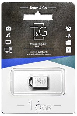 USB флеш накопичувач T&G метал серія 16GB/ TG107 (Гарантія 3 роки), фото 1