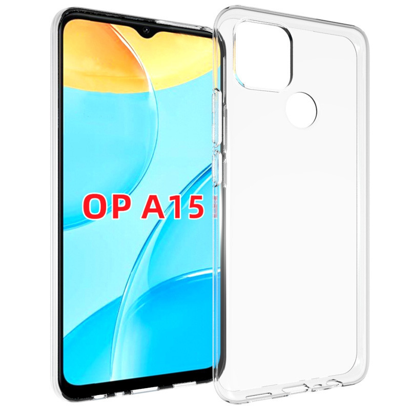 Прозорий силіконовий чохол для Oppo A15 / Oppo A15s