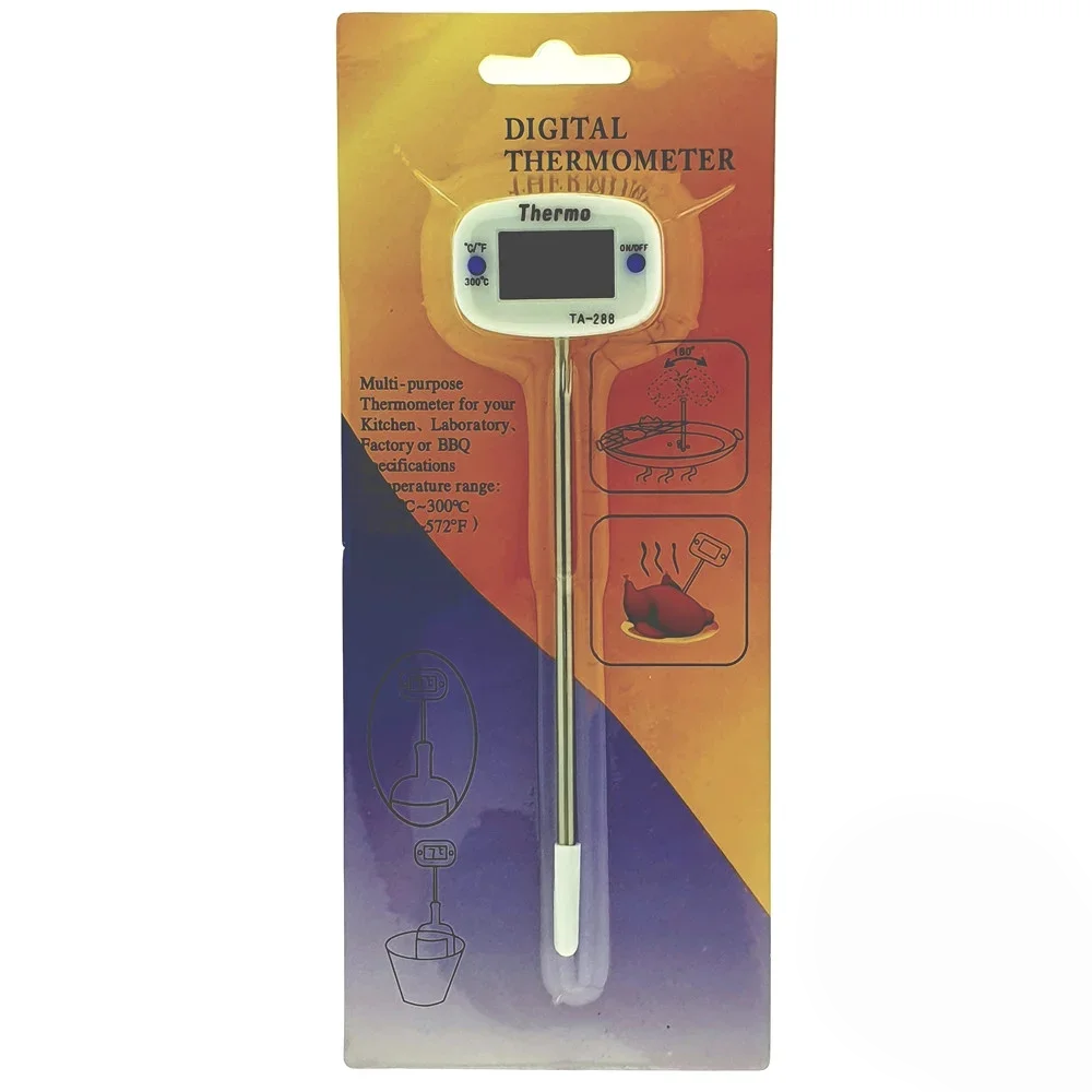 Цифровий термометр поворотний THERMO ТА-288 білий, фото 1