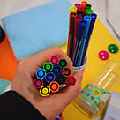 Набір кольорових фломастерів в тубі, фото 6