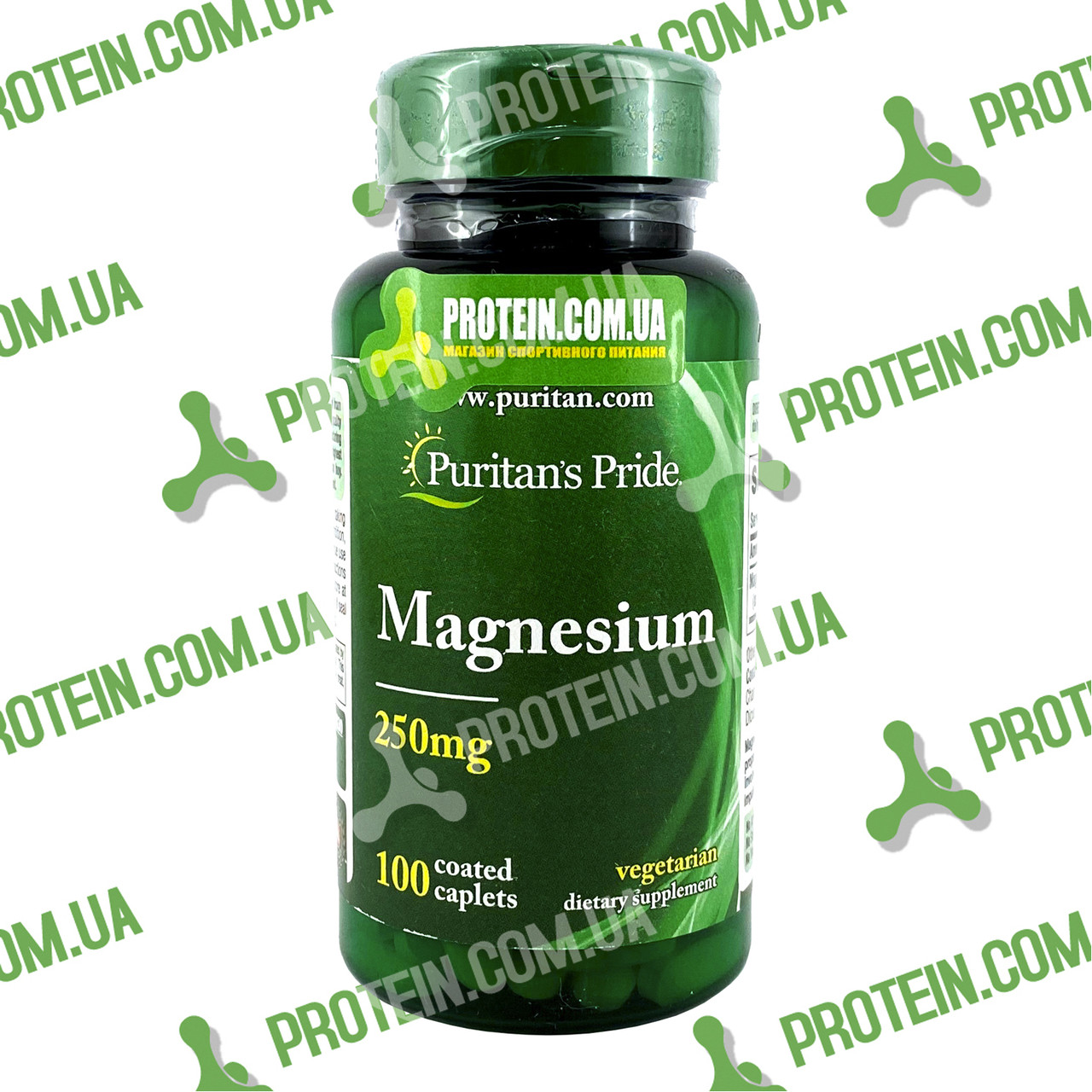 USA ORIGINAL!!! Магній Puritans Pride Magnesium 250 мг 100 таб