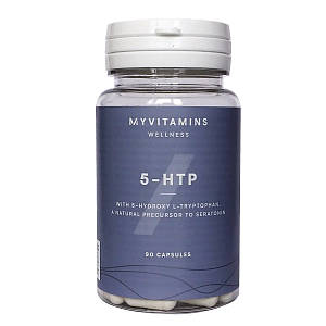 (уцінка термін по 6.24) 5-гідрокси L-триптофан (для підвищення серотоніну) MyProtein 5-HTP 90 капс.