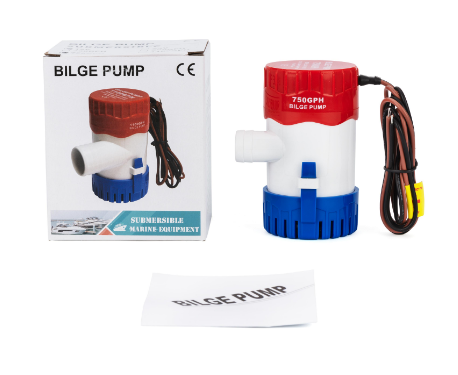 Помпа трюмная для викачки води 1100 GPH, фото 1