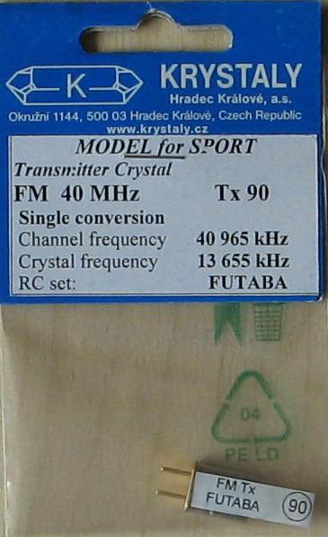 Кварц 40 Mhz Futaba Transmitter