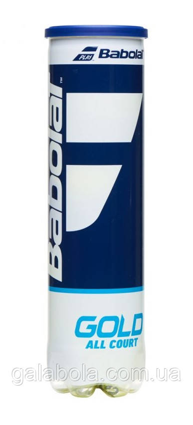 М'ячі тенісні Babolat Gold All Court X4 502085/113 (4 шт.)