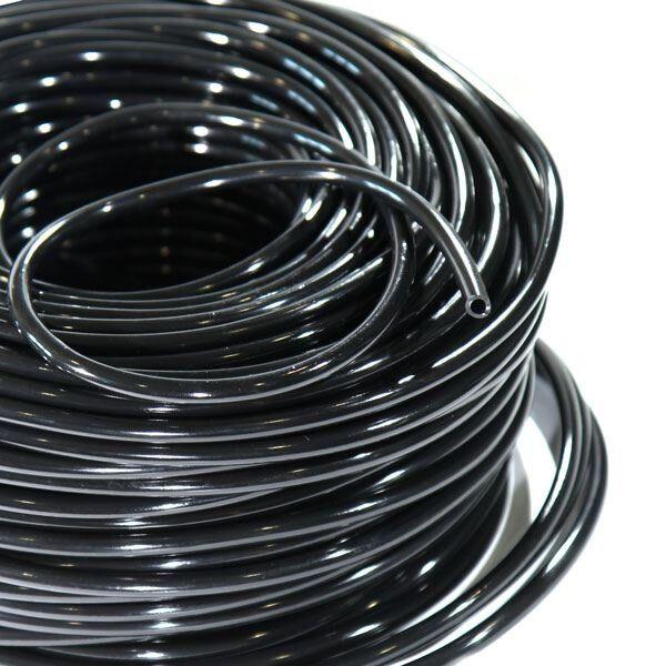 Трубка ПВХ чорна краплинна Presto-PS 100 м. (3,2*0.7),, фото 1