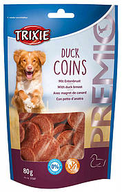 Ласощі для собак із качкою. 86% мяса Trixie Premio Duck Coins