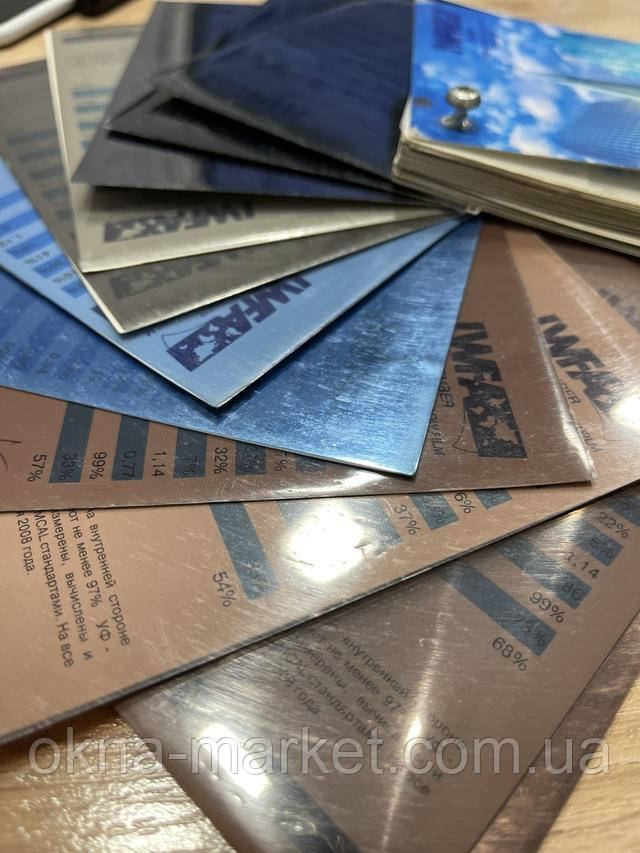 Тоновані склопакети в Києві фото Вікна Маркет