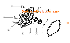 Прокладка картера для культиватора Oleo-Mac MH 180 RKS (L66150274)