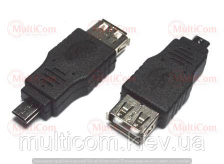 01-08-226. Перехідник гніздо USB тип A - штекер micro USB