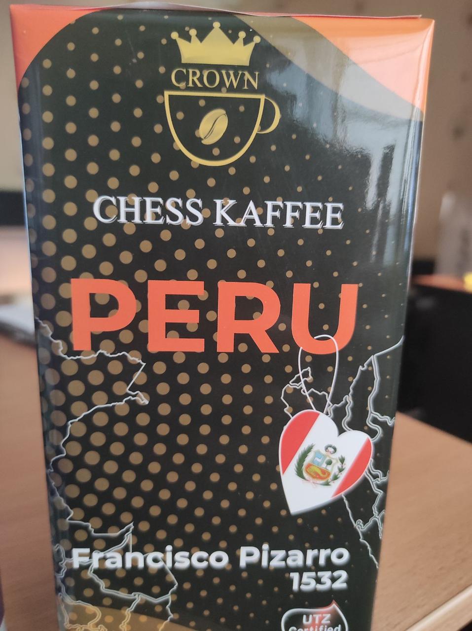 Кава мелена Chess Kaffee Peru 500 р. Німеччина