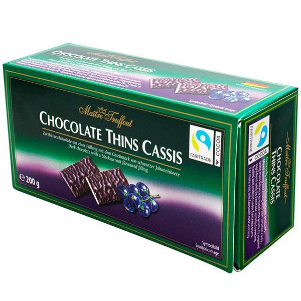 Шоколадні цукерки з м'ятою Chocolate Mints Orange, 200г