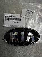 Эмблема передняя киа Рио 4, KIA Rio 2015-17 YB, 863201w150