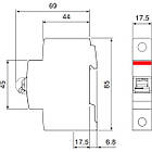 Автоматичний вимикач ABB SH201-B50, фото 4