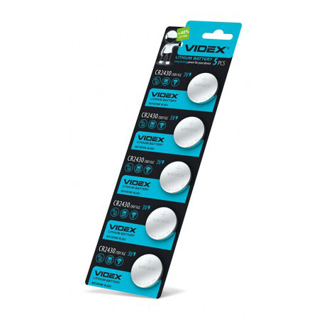 Батарейки Videx CR2430 Alkaline 5 шт