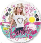 A 26" Barbie See-Thru, фольгована куля Барбі