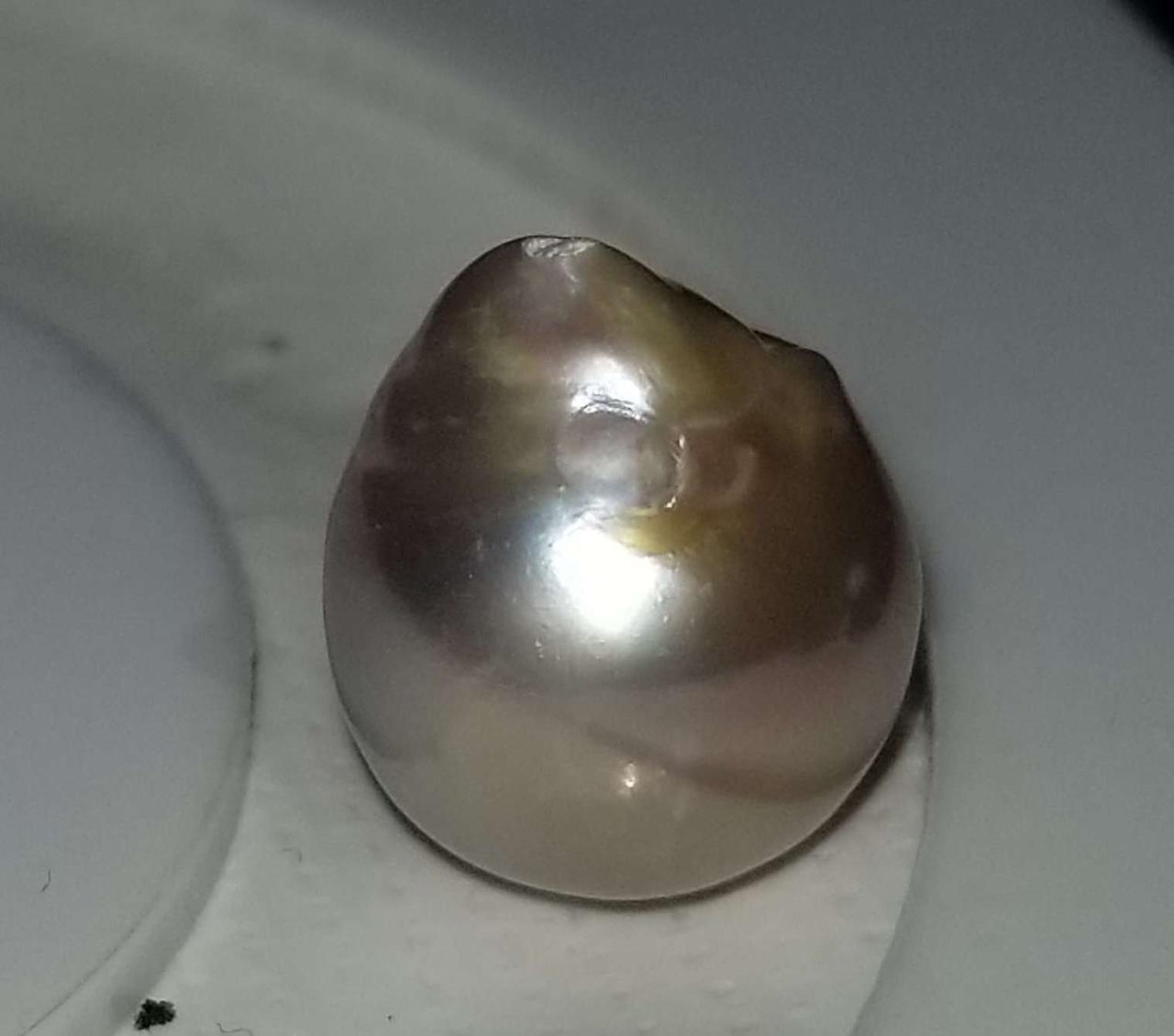 Барочна перлина Касумі 11.49 карат 13.70 х 11.5 mm, фото 1