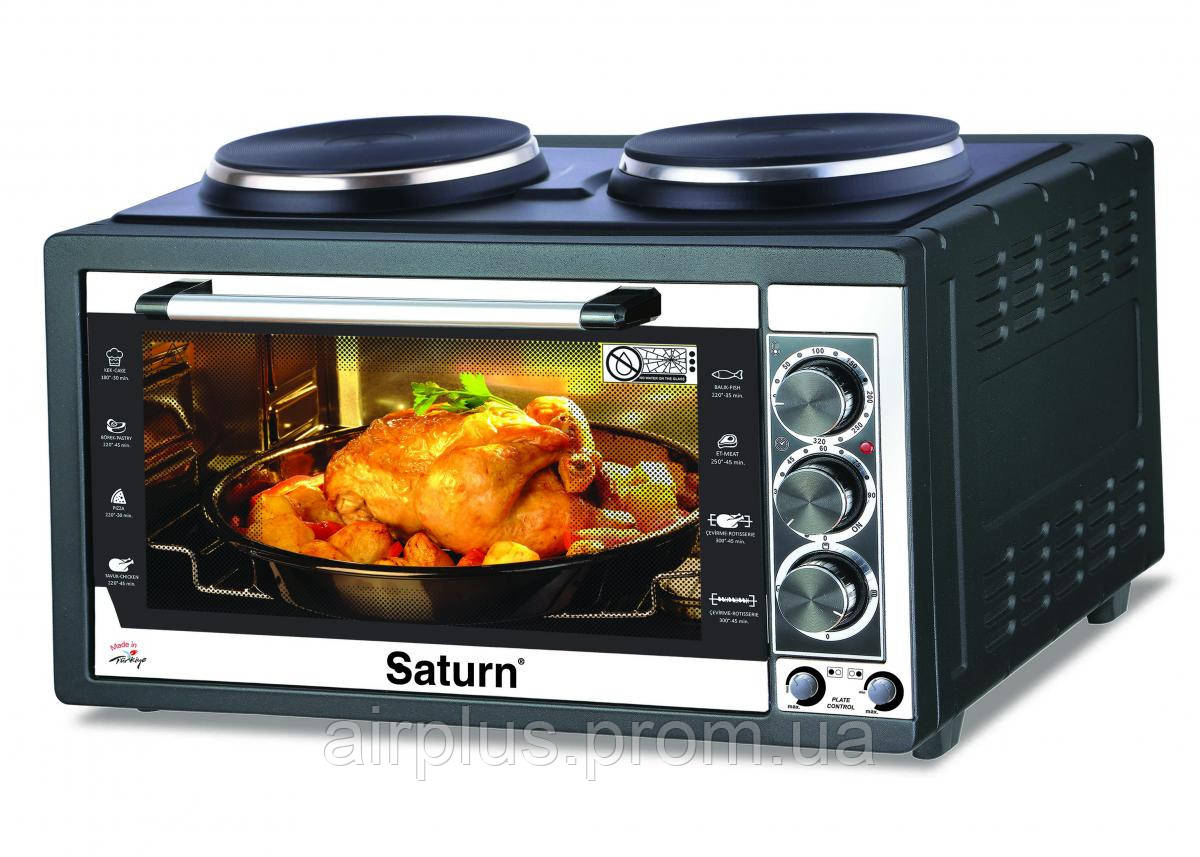 Електропіч SATURN ST-EC10711 Black