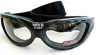 Защитные прозрачные закрытые очки Yato YT-7377