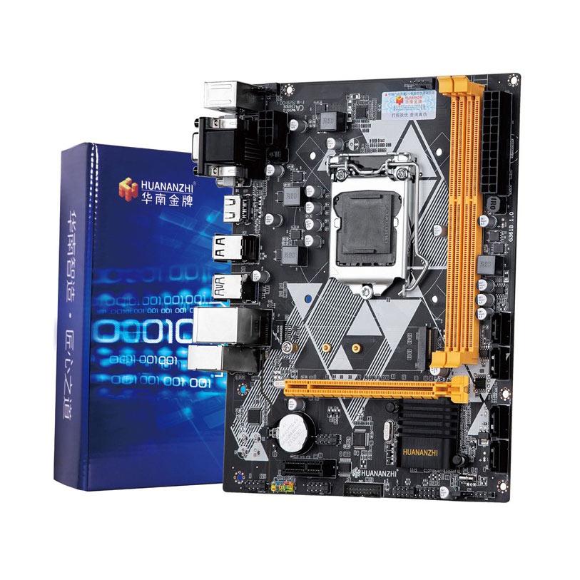 Материнська плата Huanan B85 Socket 1150 (s1150, Intel H61, PCI-Ex16) DVI/VGA/HDMI
