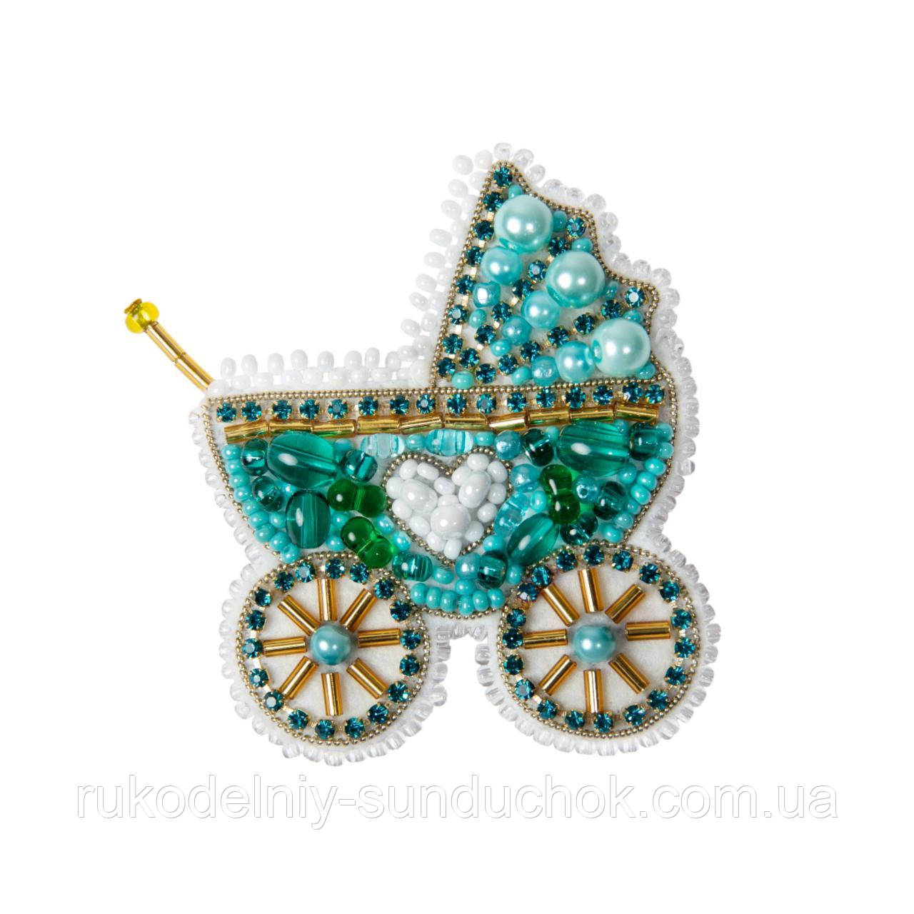 Набір для виготовлення брошки Crystal Art БП-304 "Коляска"