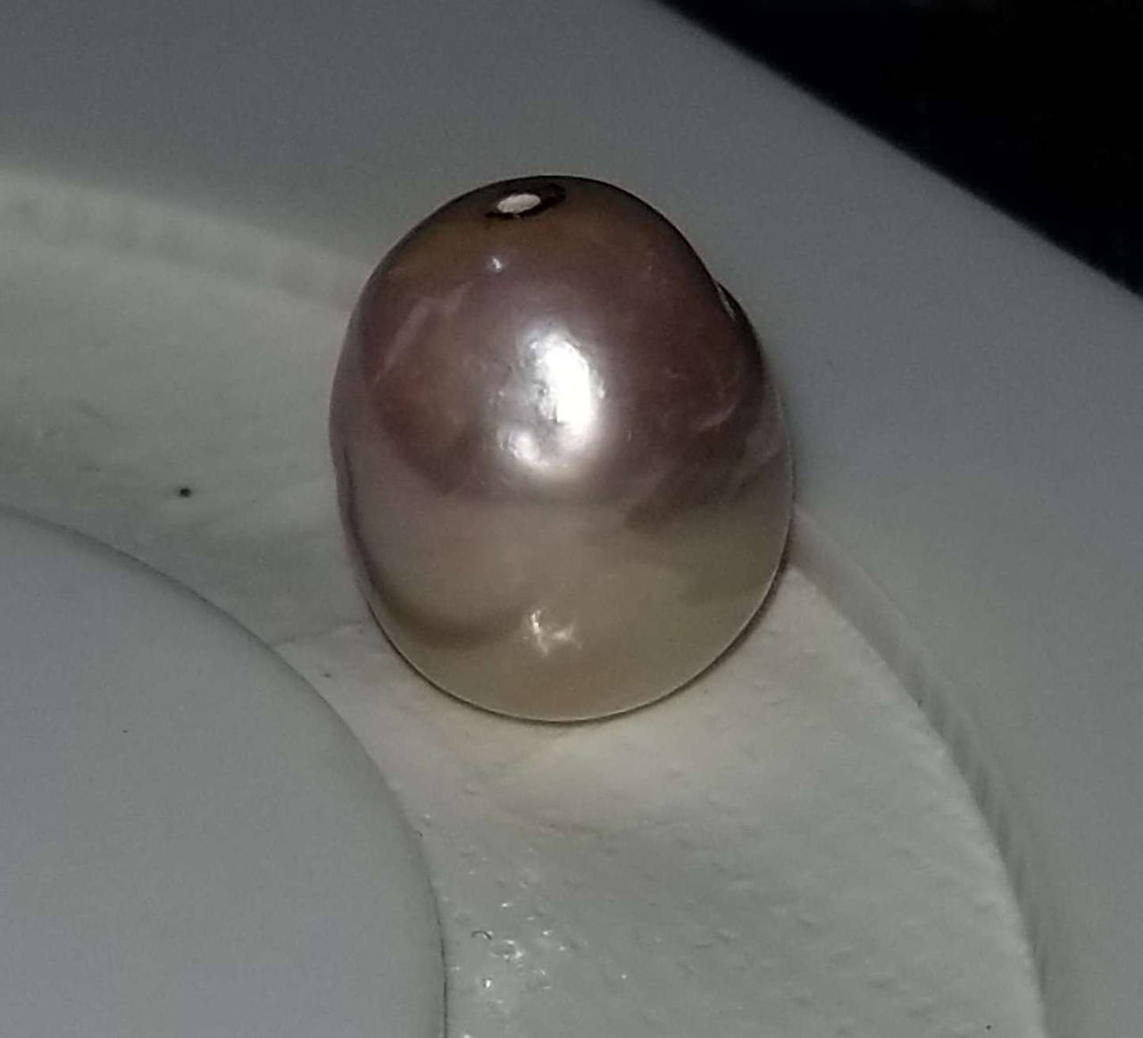 Барочна перлина Касумі 11.65 карат 11.19 х 13.20 мм, фото 1