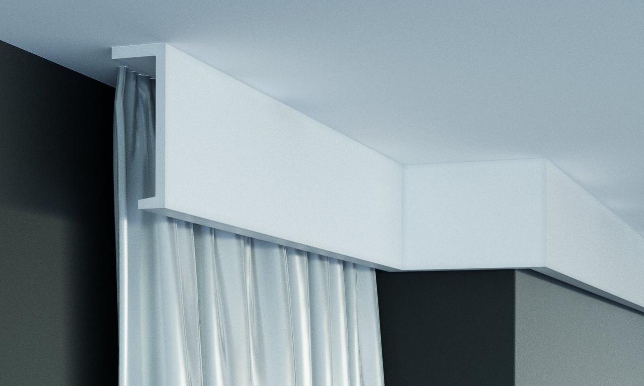 Стельовий плінтус Gaudi P890 (11х4)см, довжина 2м