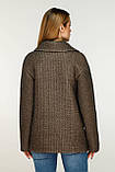 Коротке пальто жіноче демісезонне В-1203, р-ри 44-54, фото 8