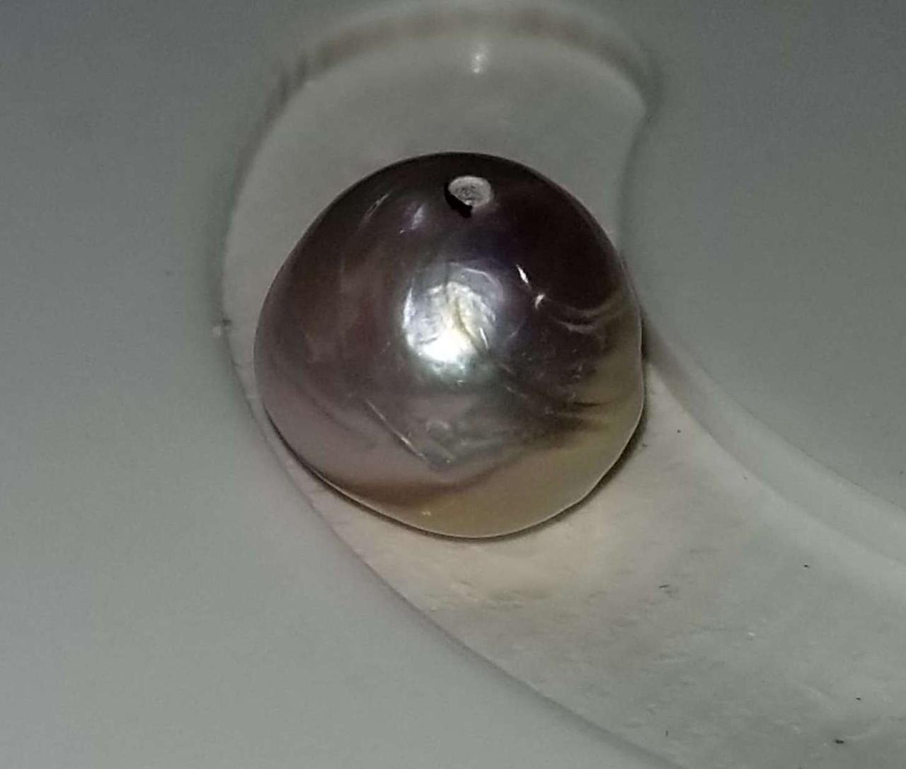 Барочна перлина Касумі 11 карат 11.34 х 11.93 мм, фото 1