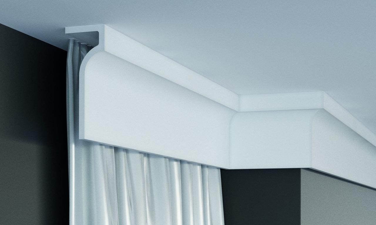 Стельовий плінтус Gaudi P891 (13х5)см, довжина 2м
