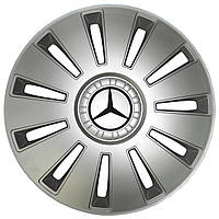 Колпак Колесный Mercedes (серый) R15