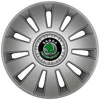 Колпак Колесный Skoda (серый) R16