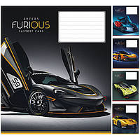 Шкільний зошит у клітинку Школярик 24 аркуші для хлопчика