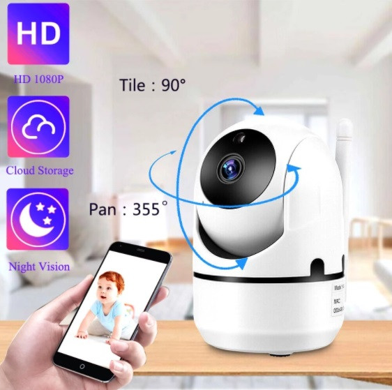 IP камера відеоспостереження Smart WiFi Camera Відеоняня