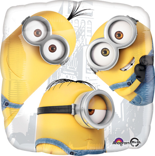 18" Despicable Me Group — Фольгована куля Ґадна Я, В УП, фото 1