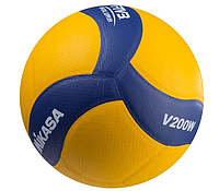 Мяч волейбольный MIKASA V200W (PU, №5, 3 слоя)