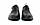 Оксфорди з брогированием чорні шкіряні чоловічі туфлі класична взуття Amedeo Black Leather by Rosso Avangar, фото 5