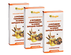 Місячний профілактичний курс фітосвечів з трутним гомогеном (3шт)