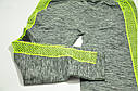 Спортивний костюм для фітнесу Yoga Wear Suit Slimming Copper Gray Oversize S-L, фото 7