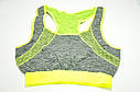 Спортивний костюм для фітнесу Yoga Wear Suit Slimming Copper Gray Oversize S-L, фото 4