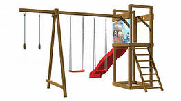 Дитячий дерев'яний майданчик SportBaby-4, (SportBaby)