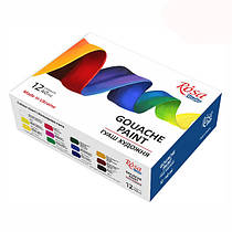 Набір гуашевих фарб ROSA Studio CLASSIC 12×40 мл (221541)