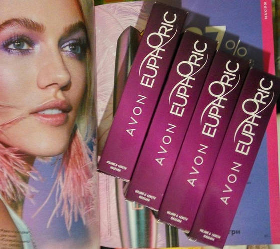 Тушь AVON EUPHORIC, цена 105 грн - Prom.ua (ID#1369170943)