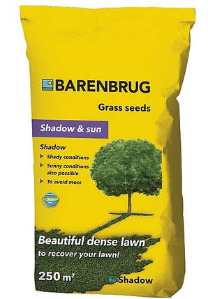 Газонна трава Тінь і Сонце Shadow Sun Barenbrug - 5 кг, фото 1