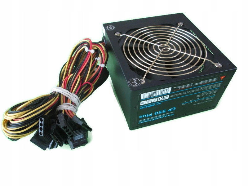 БЛОК Питания CombatPOWER CP 550 PLUS на 550W ATX 24+4 (+8pin ...