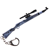 Брелок сувенір металевий 12 см зброя аксесуари з пабгу pubg mobile, фото 2