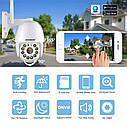 Охоронна поворотна Onvif Wi-Fi IP-камера спостереження Boavision HX-HD22M102M. CamHi Pro, фото 4
